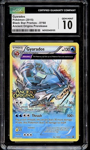 Gyarados graded CGC 10 for sale on eBay