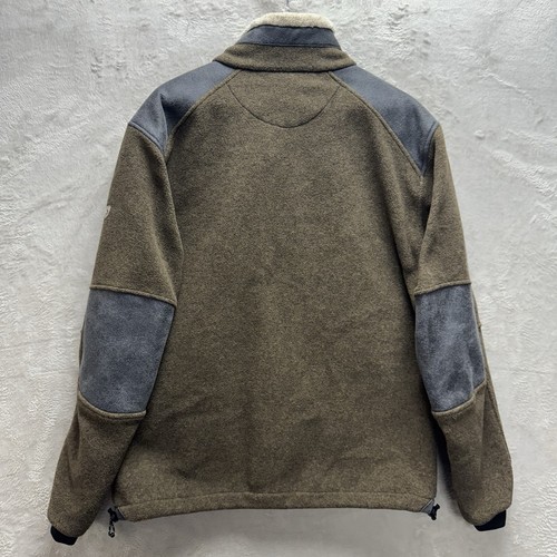 Kuhl Alpenwurx Jacket Mens XL Brown Fleece Full Zip Pockets Outdoor Hiking Elbow - Picture 10 of 12