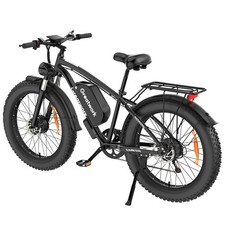 26" Fat Tire Electric Bike for Adults 5000W AWD 45MPH E-Bike Dual Motor