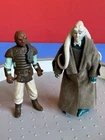 1983 Vintage Kenner Star Wars Bib Fortuna & Weequay Action Figure Lot
