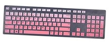 Keyboard Cover Skins Compatible with Dell KB216  KM636 Keyboards  Ombre Pink
