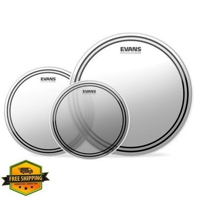 Evans EC2S Standard Tompack Coated 12/13/16 Inch