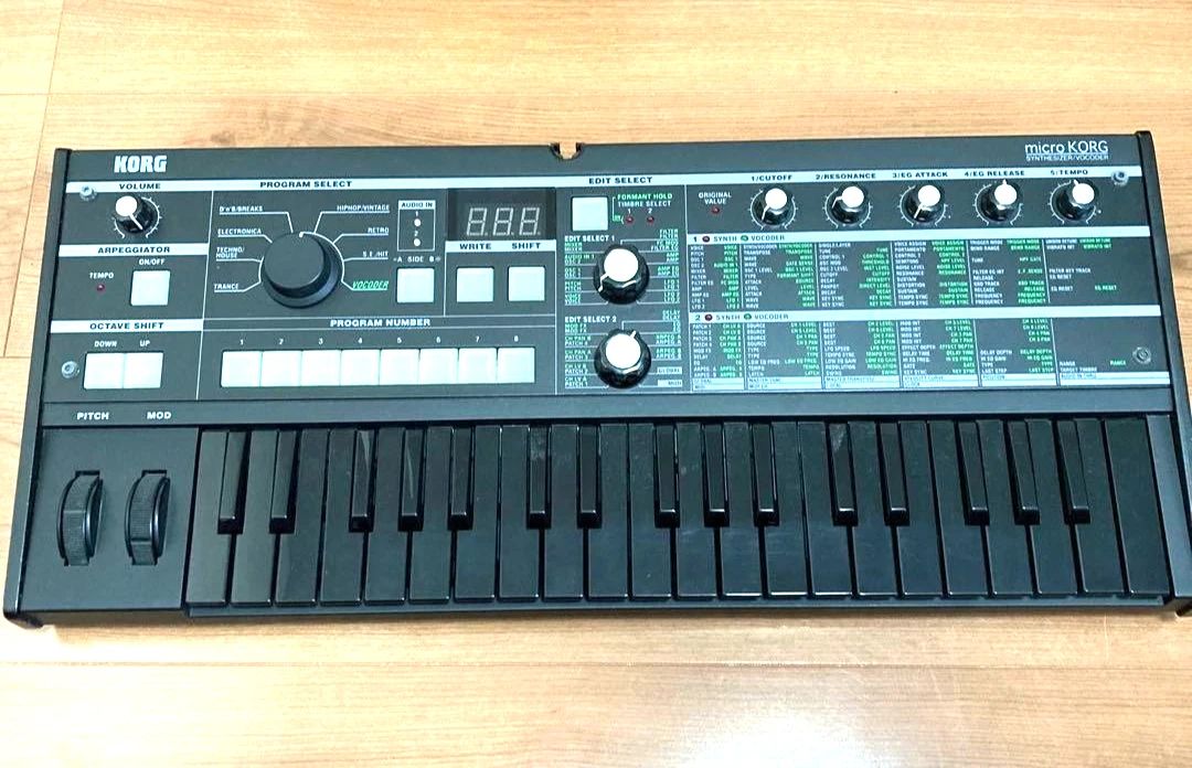 microKORG BKBK レア　本体のみ Microkorg Black for sale | eBay