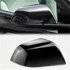 Black Right Passenger Side Rearview Mirror Cap Cover For Tesla Model 3 2017-2022