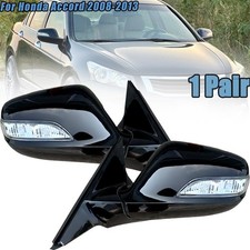 1 Pair Side Wing Door Mirror For Honda Accord 2008-2013 Heated Electric Folding