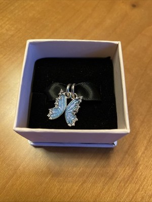 New 100% Authentic PANDORA 925 Ale Silver Splittable Butterfly Charm 794244C01