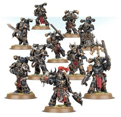 10x Chaos Space Marines - Legionaries - Warhammer 40k - Neu am Anguss