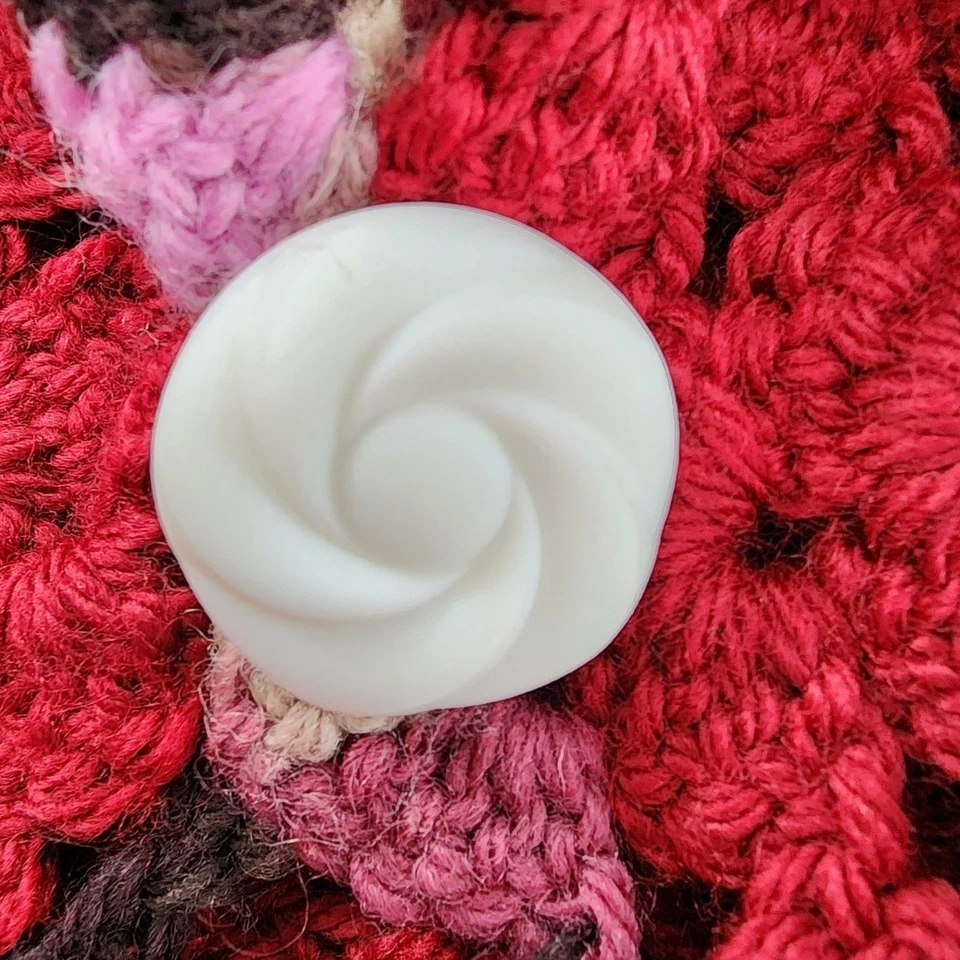 Chaleco De Colección Para Mujer S Rojo Rosa Marrón Tostado Crochet Tejido Crop Circle Botón Único Foto 3 de 4