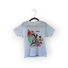 vintage mickey mouse t-shirt youth size medium 10-12 deadstock NWOT 80s USA made
