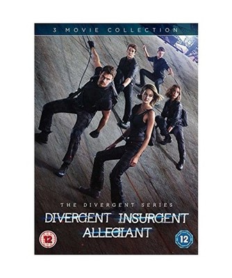 DIVERGENT/INSURGENT/ALLEGIANT TRIPLE [3 DVDs]