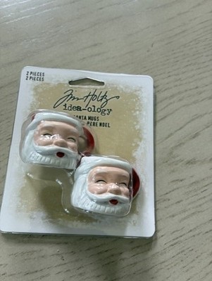 Tim Holtz   TH94419 Santa Mugs Christmas