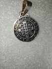 Sterling .925 St. Benedict Christian Medal Pendant — photo 4