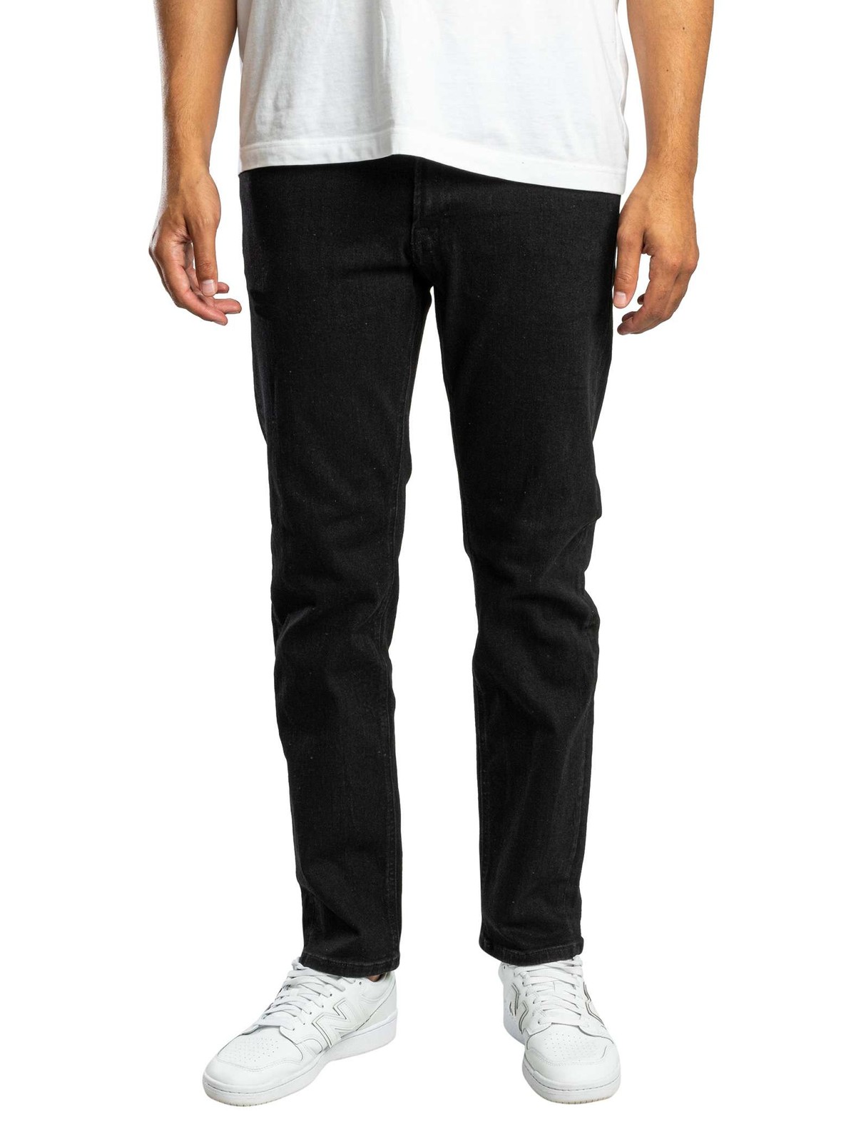 Jack & Jones Mike Original 682 Tapered Jeans, Black - 32W x 34L