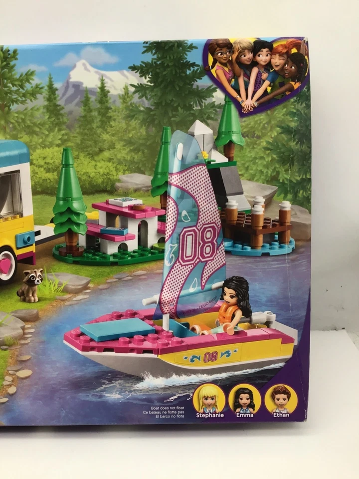 Lego Friend (41681) 'Forest Camper Van & Sailboat' Building Set - New in Box - Image 3 of 4