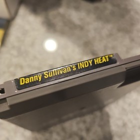 Danny Sullivan's Indy Heat - Gioco Nintendo NES 1992 - Solo carrello - TESTATO!