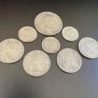 Canadian Silver: 3 Dimes, 4 Quarters, 1 Half Dollar - 80% Silver (1.08 oz t)