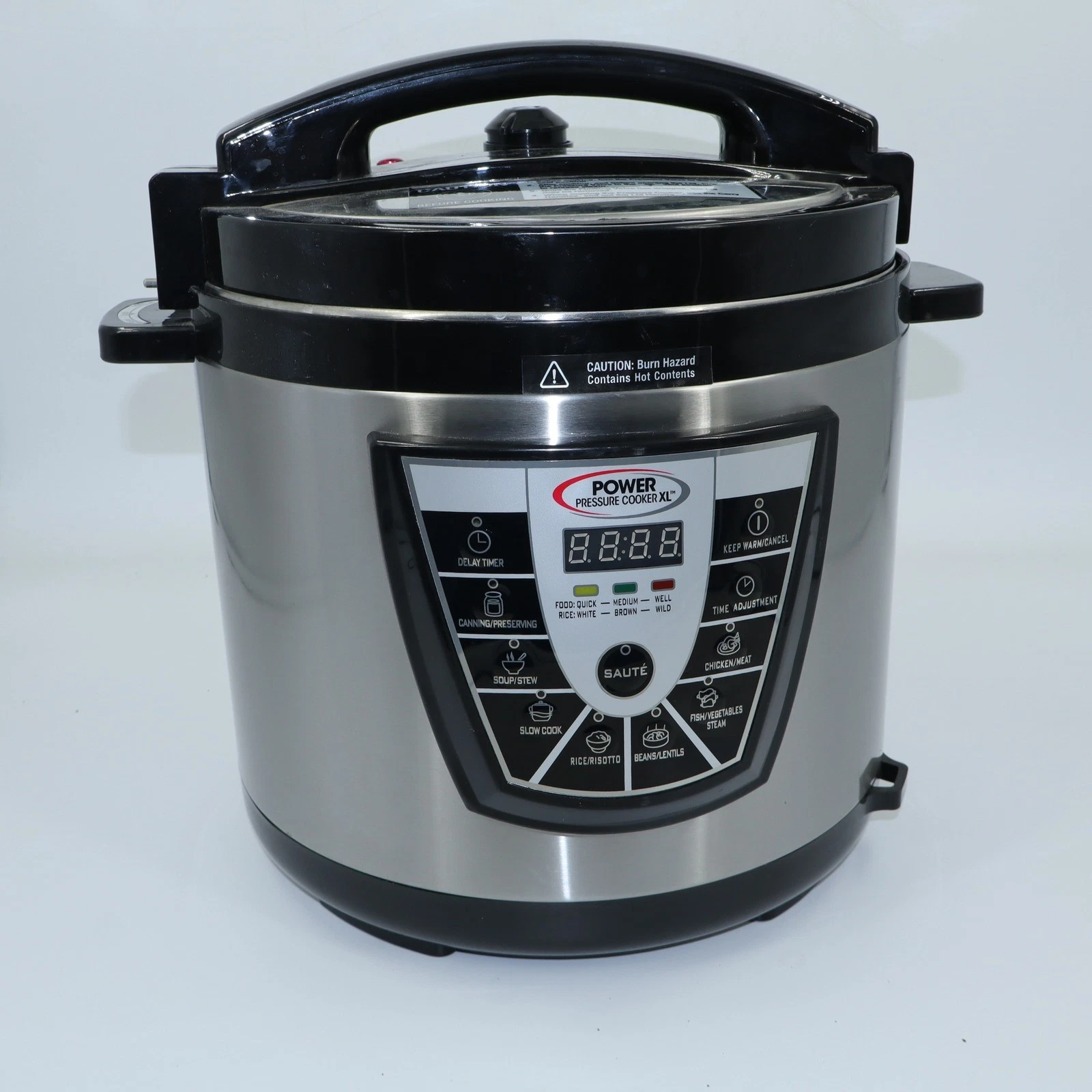 Power Pressure Cooker XL PPC772 1300W Electric Multi-Cooker Stainless Steel