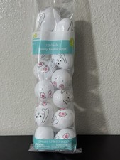 WAY TO CELEBRATE - 12 Plastic Fillable Easter Eggs - Brand New