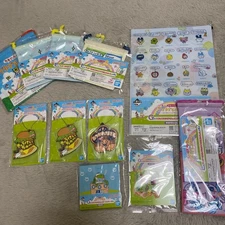 Tamagotchi Ichiban Kuji Clear File, Pouch, Rubber Charm & Memo Set
