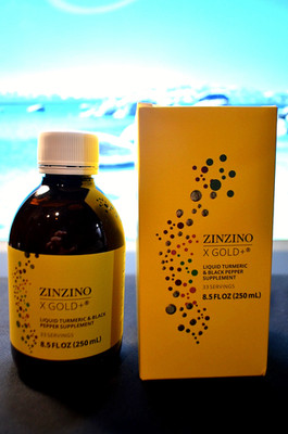 Zinzino X GOLD 250 ml Liquid turmeric root extract & piperine from black pepper