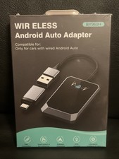Android Auto Wireless Adapter for Factory Wired Android Auto BY960H New Sealed