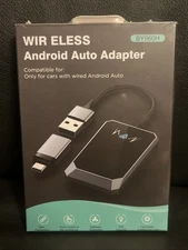 Android Auto Wireless Adapter for Factory Wired Android Auto #BY960H New Sealed