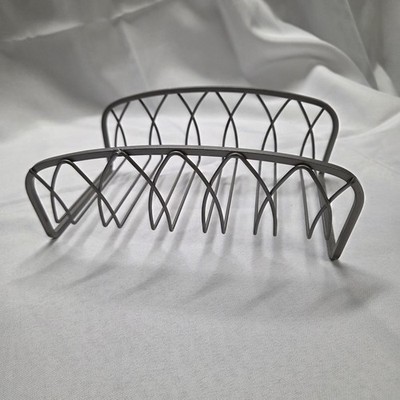 Silver Guest Towel Holder Tray for Bathroom   Countertop Napkin Organizer for Di