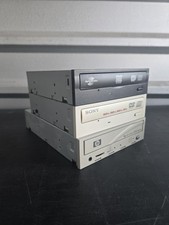 Lot of 3 Vintage IDE Optical Drives Lite-On DVD-RW Sony DVD-ROM HP CD-RW