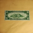 1928 $10 Gold Certificate Dollar Bill Series 1928 Woods & Mellon Good Condition — photo 2