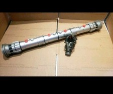 Hasbro Star Wars Darth Maul Double-Bladed Lightsaber 2011 Model: C-2822A Cosplay