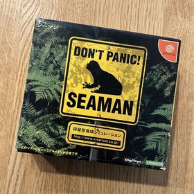 SEAMAN Microphone Device Set SEGA Dreamcast Japan Import DC NTSC-J Tested