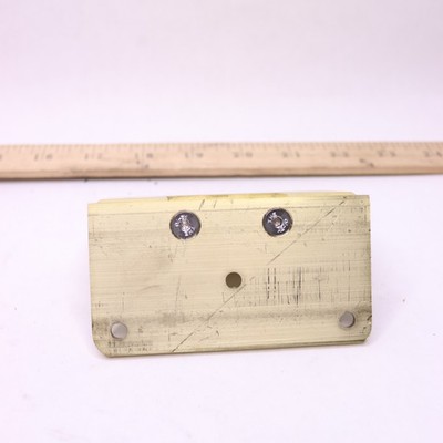 Portals Heavy Duty 90 Degree Wall-Glass Hinge with Offset Backplate OCN8017.606