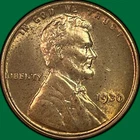 1930 Lincoln Wheat Cent Brilliant Uncirculated BU Coin #40085
