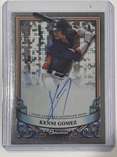 2024 Bowman Sterling Kenni Gomez Prospect Auto Houston Astros PA-KG