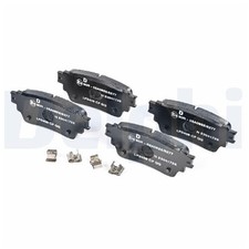 Satz Bremsbeläge Bremsklötze hinten für Mitsubishi Outlander 3 GFW GGW | 2443