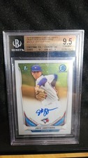 2014 Bowman Chrome Draft Jeff Hoffman 1st Bowman Auto BGS 9.5 Gem Mint Blue Jays
