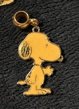 Peanuts Snoopy Pendant/Charm Euro Fit For Bracelet Necklace