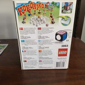 LEGO 3863 Kokoriko Board Game Rare 2012 Retired Rare Complete