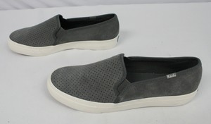 women's double decker perf suede