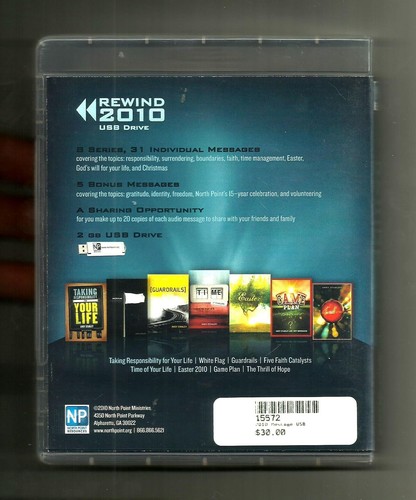 ANDY STANLEY Rewind (2010, USB-Stick) 8 MP3-Sets mit 31 Botschaften: Christus - Bild 2 von 6