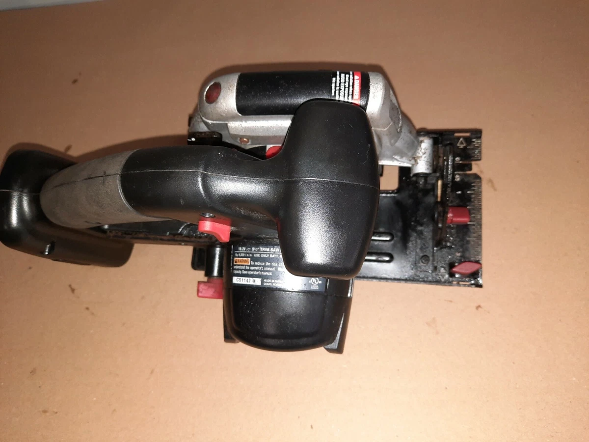 Craftsman 19.2 v circular cheap saw