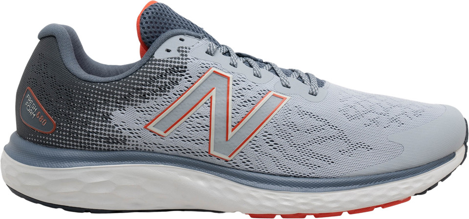 New Balance Fresh Foam 680v7 Grey Ghost Pepper - 1 of 7