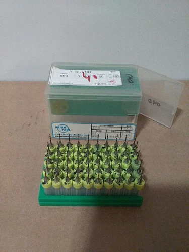 50 pcs, Tycom, 19567, #60, Repointed Drills, Carbide, 0.04" -Sbwh c218 bb yy