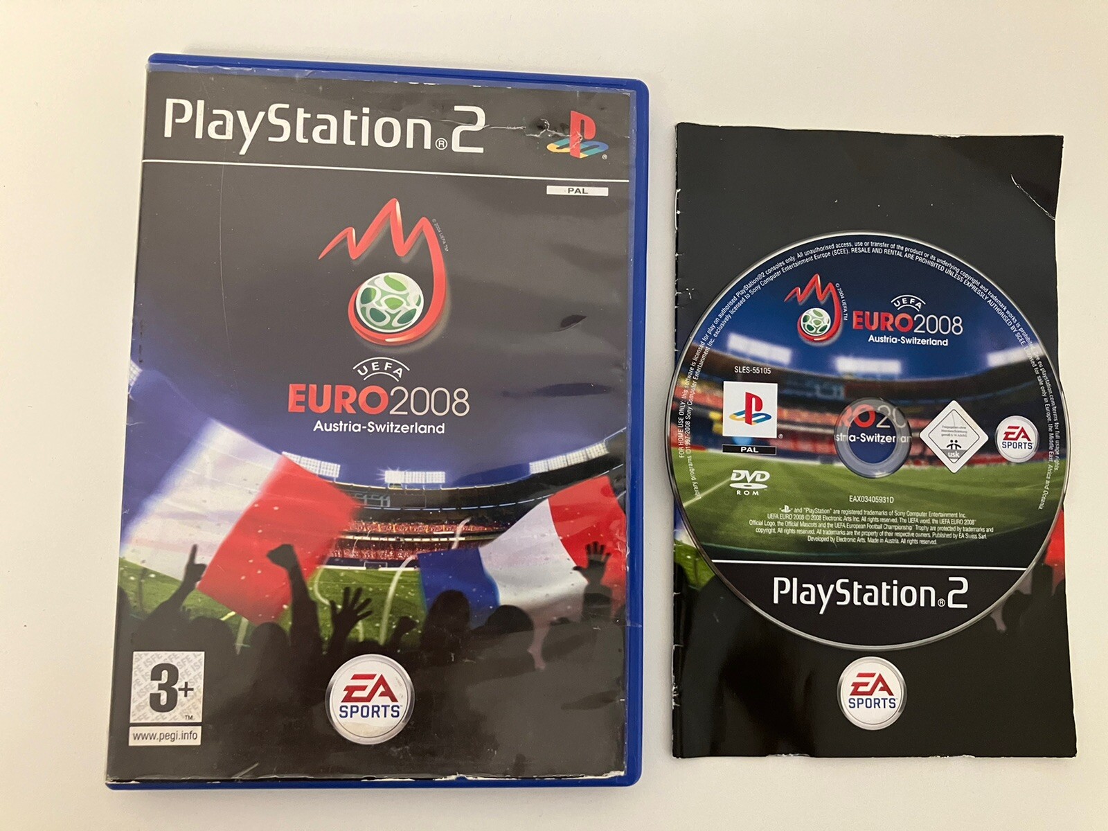 UEFA Euro 2008 - PS2 Playstation 2 -Complet CIB PAL FR