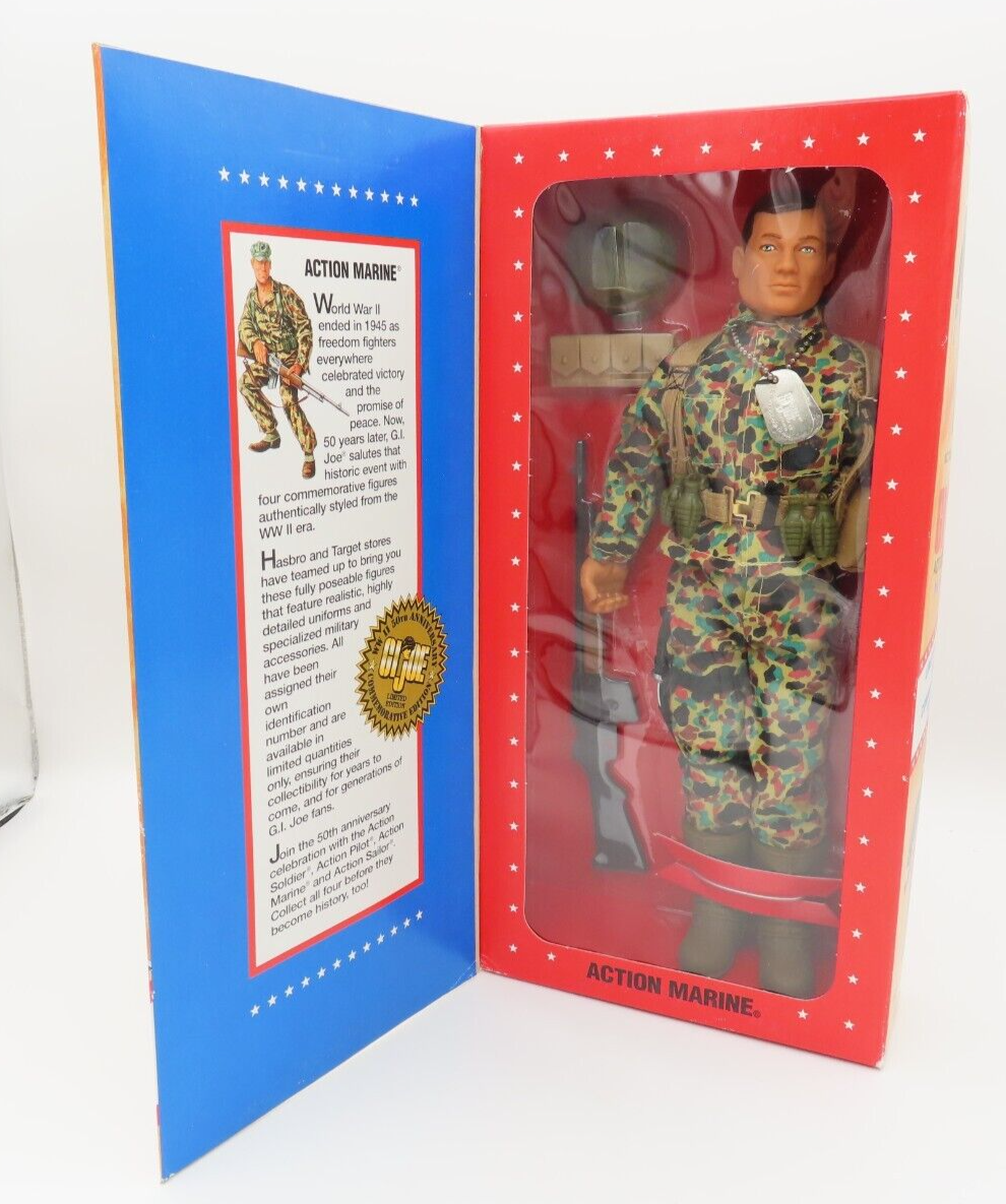 GI Joe Action Marine By Hasbro Limited Edition WWII