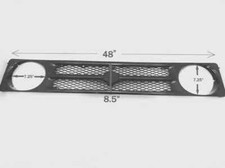 Parrilla Delantera Negra Y Cromada Para Suzuki Samurai, Sierra, SJ413, SJ410, Gypsy, Drover | Aftermarket