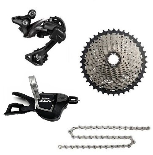 Shimano SLX M7000 1x11 Speed MTB Groupset RD-M8000 40T 4Pcs SL