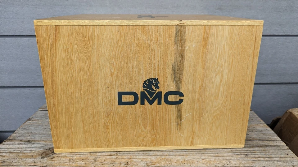 DMC Embroidery Thread Floss 3-Drawer Wood Storage Box Cabinet ONLY No Dividers - Image 2 of 4