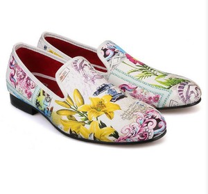 mens floral slip on shoes