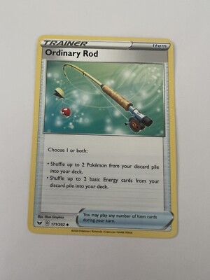 ordinary rod pokemon card value Amazon.com: Ordinary Rod - 171/202